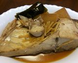 ブリかま煮。作り方6写真