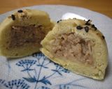 炊飯器使用。シューマイでミニ肉まん作り方9写真