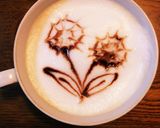母の日 簡単ラテアート♪時短・経済的◎作り方9写真