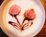 母の日 簡単ラテアート♪時短・経済的◎作り方12写真