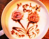 母の日 簡単ラテアート♪時短・経済的◎作り方13写真