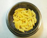 ペンネとほうれん草のクリームスープ作り方1写真