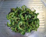 ゴーヤと塩こんぶ de 即席漬け作り方3写真
