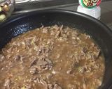 保存材料★牛肉あんかけ作り方3写真