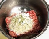 お弁当☆揚げないミートボール作り方1写真