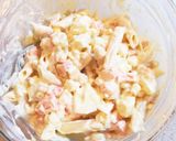 【作り置き】ペンネとコーンのポテトサラダ作り方4写真
