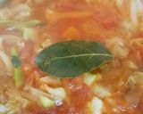 野菜いっぱい♪トマトスープ作り方2写真