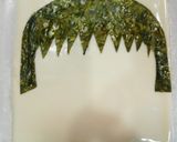 キャラ(？)弁☆女の子の顔の鮭海苔弁当作り方2写真