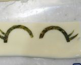 キャラ(？)弁☆女の子の顔の鮭海苔弁当作り方3写真