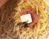 白だしde和風明太子♡ワンポットパスタ作り方5写真