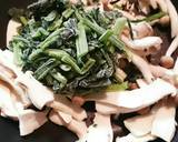 【簡単】えりんぎ、きのこのほうれん草炒め作り方1写真