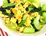 ふわふわ卵と青梗菜♡中華炒め作り方7写真