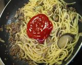 なすミンチパスタ♪作り方4写真