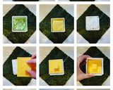 DAISOデコ寿司の型で作るおにぎらず作り方2写真