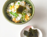 和味☆スナップエンドウと炒り卵のごはん作り方9写真