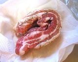 作り置き塩豚でスモーク手作りベーコン作り方1写真