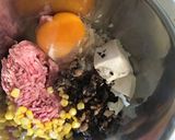 ひじきDEハンバーグin豆腐作り方2写真