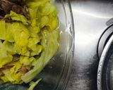 時短簡単キャベツと豚肉のゴマ味噌和え♡作り方4写真