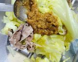 時短簡単キャベツと豚肉のゴマ味噌和え♡作り方5写真