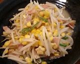 もやしの味噌バタコーン炒めっ！作り方3写真