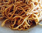 フライパンでお好み焼き◆納豆モダン作り方1写真