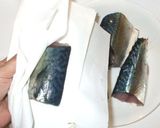 さば・新たまねぎカレー風煮付けフライパン作り方3写真