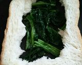 ほうれん草とツナと玉子とチーズと食パンと作り方3写真
