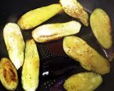 男の ナスと納豆の和風ピザ作り方2写真