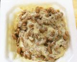 男の ナスと納豆の和風ピザ作り方4写真