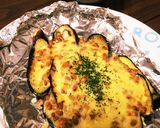 男の ナスと納豆の和風ピザ作り方7写真