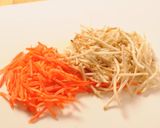 ごぼうの胡麻だれサラダ作り方1写真
