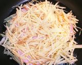 じゃがいもとハムチーズのガレット作り方2写真