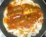 さば・新たまねぎカレー風煮付けフライパン作り方7写真