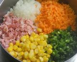 残りご飯でパラパラ♡簡単カレーピラフ作り方1写真