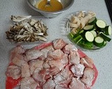 鶏肉とズッキーニーと蓮根のごま炒め作り方2写真
