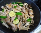 鶏肉とズッキーニーと蓮根のごま炒め作り方6写真
