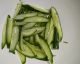 夏野菜とうどんのサラダ作り方4写真
