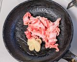 豚キムチ焼きそば & そば飯作り方4写真
