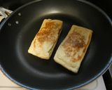油揚げの餅入りひき肉詰め焼き作り方6写真