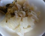 マヨ漬物ステーキ作り方1写真