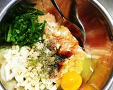 シャキシャキ蓮根入りつくね作り方1写真