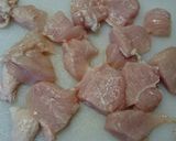 鶏胸肉と野菜炒め作り方1写真