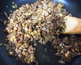 ピリ辛納豆のそぼろ丼作り方3写真