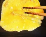 のりチーハムの卵焼き作り方2写真