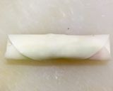 ハム・チーズ・キャベツの餃子の皮巻き♬作り方4写真