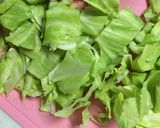 春キャベツと鶏肉のオイスターソース炒め作り方3写真