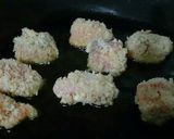 卵不要、ビニール袋とマヨ衣で簡単鮭串カツ作り方3写真