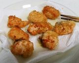 卵不要、ビニール袋とマヨ衣で簡単鮭串カツ作り方4写真