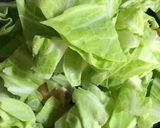 春キャベツと鶏肉のオイスターソース炒め作り方4写真