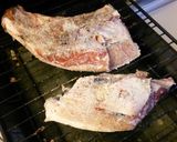 マグロかま塩胡椒焼き。作り方2写真